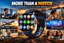 2026 New AI Smartwatch 5G LTE - With Rotary Camera GPS WIFI Sim Card