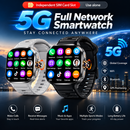 2026 New AI Smartwatch 5G LTE - With Rotary Camera GPS WIFI Sim Card