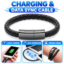 3-in-1 Bracelet Charging Cable – USB Charging Cable for iPhone & Android