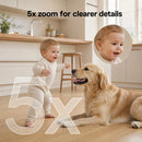 Baby Monitor Indoor Surveillance Camera 2-Way Audio Auto Tracking Color Night Vision Wireless Camera