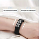 LED Digital Alarm Watch with Vibrating Alarm & Pedometer