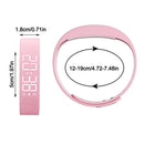 LED Digital Alarm Watch with Vibrating Alarm & Pedometer