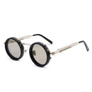 ND9 Round Retro Sunglasses — 9-Level Adjustable Tint & UV Protection