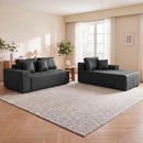 Modern L-Shaped Sectional Sofa Bed