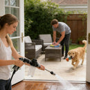 High-Pressure Power Washer — Spray Gun & Foam Dispenser