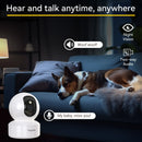 2K Smart WiFi Indoor Security Camera with 360° PTZ & Night Vision