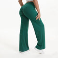 Mid-Waist Straight Leg Yoga Pants with Soft, Barely-There Feel
