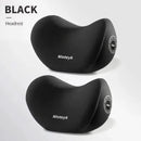 Memory Foam Car Neck & Lumbar Support Cushion — Ergonomic Seat Pillow