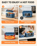 Cordless Rechargeable Heated Lunch Box