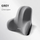 Memory Foam Car Neck & Lumbar Support Cushion — Ergonomic Seat Pillow