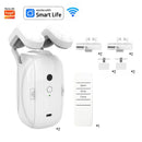 Smart WiFi Curtain Opener – App, Voice, Timer & Light Sensor