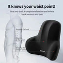 Memory Foam Car Neck & Lumbar Support Cushion — Ergonomic Seat Pillow