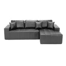 Modern L-Shaped Sectional Sofa Bed