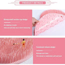 Silicone Foot Scrubber Mat - Exfoliating Shower & Body Wash Brush