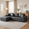 Modern L-Shaped Sectional Sofa Bed