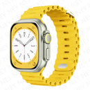 Ocean Style Silicone Watch Band for Apple Watch