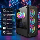 High-Performance Gaming Desktop PC — Intel Core i7 & Radeon RX 580 8GB