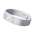 LED Digital Alarm Watch with Vibrating Alarm & Pedometer