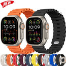 Ocean Style Silicone Watch Band for Apple Watch