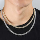925 Silver VVS1 Moissanite Miami Cuban Link