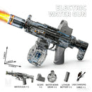 Automatic Electric Water Gun with Recoil & LED Lights