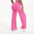 Mid-Waist Straight Leg Yoga Pants with Soft, Barely-There Feel