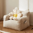 Nordic Kids' Lounge Chair — Soft Comfort & Cozy Single-Seat Design