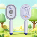 3-in-1 Electric Scalp Massager — Rechargeable Spray & Self-Cleaning Hair Brush