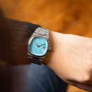 Retro Square Stainless Steel Quartz Watch