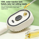 3-in-1 Electric Scalp Massager — Rechargeable Spray & Self-Cleaning Hair Brush