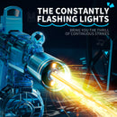 Automatic Electric Water Gun with Recoil & LED Lights