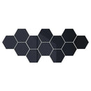3D Hexagon Acrylic Mirror Wall Stickers