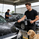 High-Pressure Power Washer — Spray Gun & Foam Dispenser