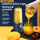 Portable Electric Blender — 6-Blade Design for Smoothies & Fresh Drinks