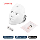 7-Color LED Face Mask — Wireless Light Therapy for Radiant-Looking Skin