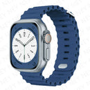 Ocean Style Silicone Watch Band for Apple Watch