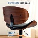 Modern Swivel Counter Height Chairs – Set of 2