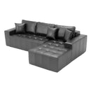 Modern L-Shaped Sectional Sofa Bed
