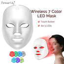 7-Color LED Face Mask — Wireless Light Therapy for Radiant-Looking Skin