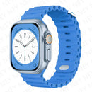 Ocean Style Silicone Watch Band for Apple Watch