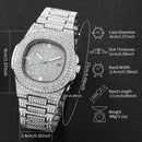 Luxury Iced-Out Watch