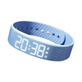 LED Digital Alarm Watch with Vibrating Alarm & Pedometer