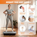 Vibration Plate Exercise Machine with Bluetooth & Resistance Bands