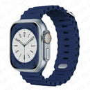 Ocean Style Silicone Watch Band for Apple Watch
