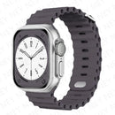 Ocean Style Silicone Watch Band for Apple Watch