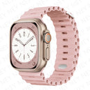 Ocean Style Silicone Watch Band for Apple Watch