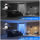 Baby Monitor Indoor Surveillance Camera 2-Way Audio Auto Tracking Color Night Vision Wireless Camera