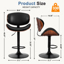 Modern Swivel Counter Height Chairs – Set of 2