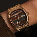 Retro Square Stainless Steel Quartz Watch