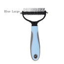 Pet Dematting & Deshedding Comb for Cats & Dogs